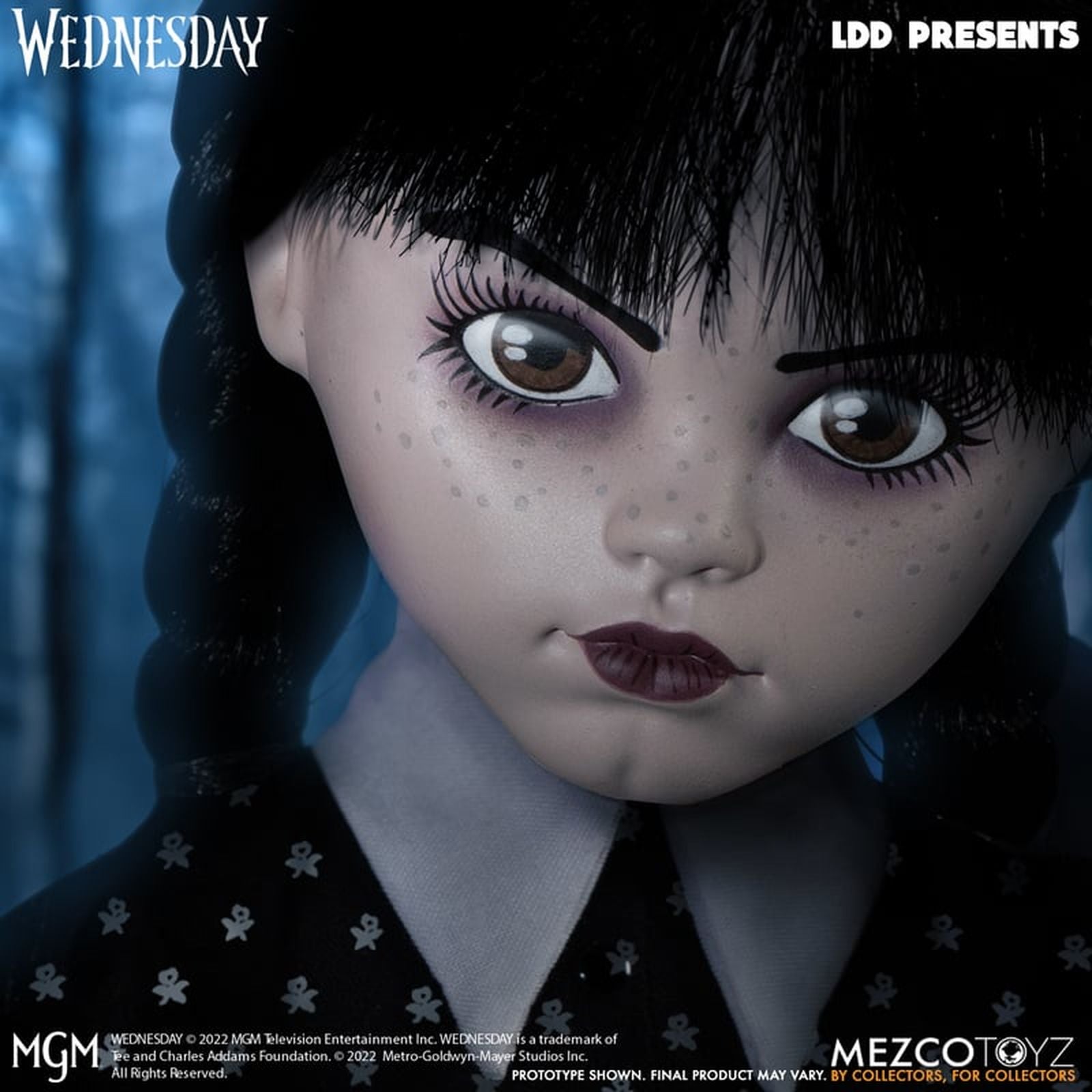 WEDNESDAY FIGURA 25 CM WEDNESDAY LIVING DEAD DOLLS RE-RUN