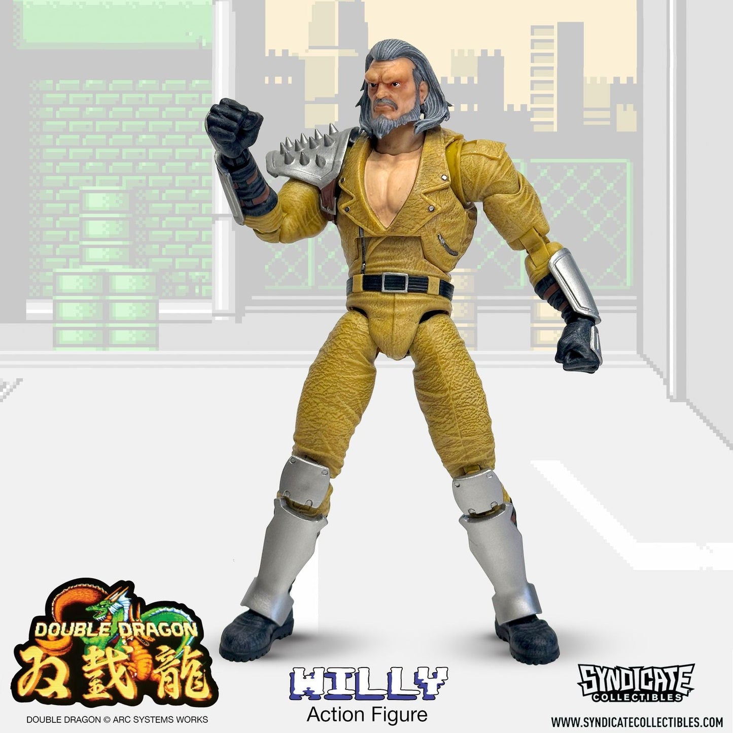 WILLY DELUXE ACTION FIG. 18 CM DOUBLE DRAGON