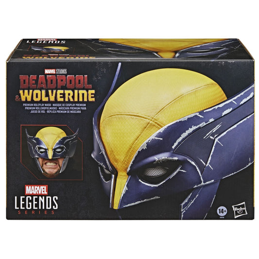 WOLVERINE MÁSCARA RÉPLICA PREMIUM 1:1 DEADPOOL AND WOLVERINE MARVEL LEGENDS SERIES