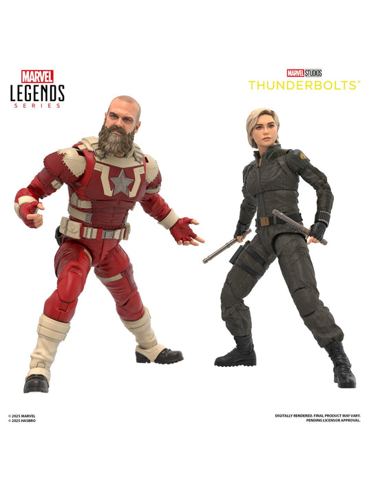 YELENA BELOVA & RED GUARDIAN PACK 2 FIGURAS 15 CM THUNDERBOLTS* MARVEL LEGENDS SERIES