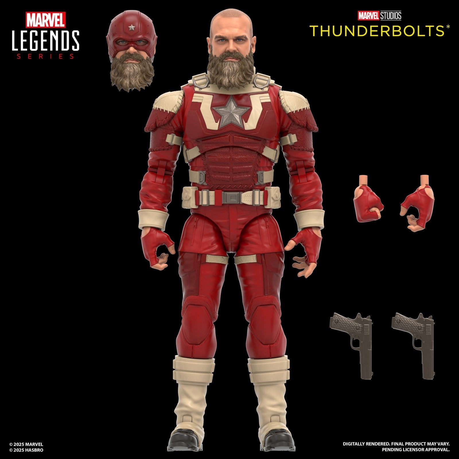 YELENA BELOVA & RED GUARDIAN PACK 2 FIGURAS 15 CM THUNDERBOLTS* MARVEL LEGENDS SERIES