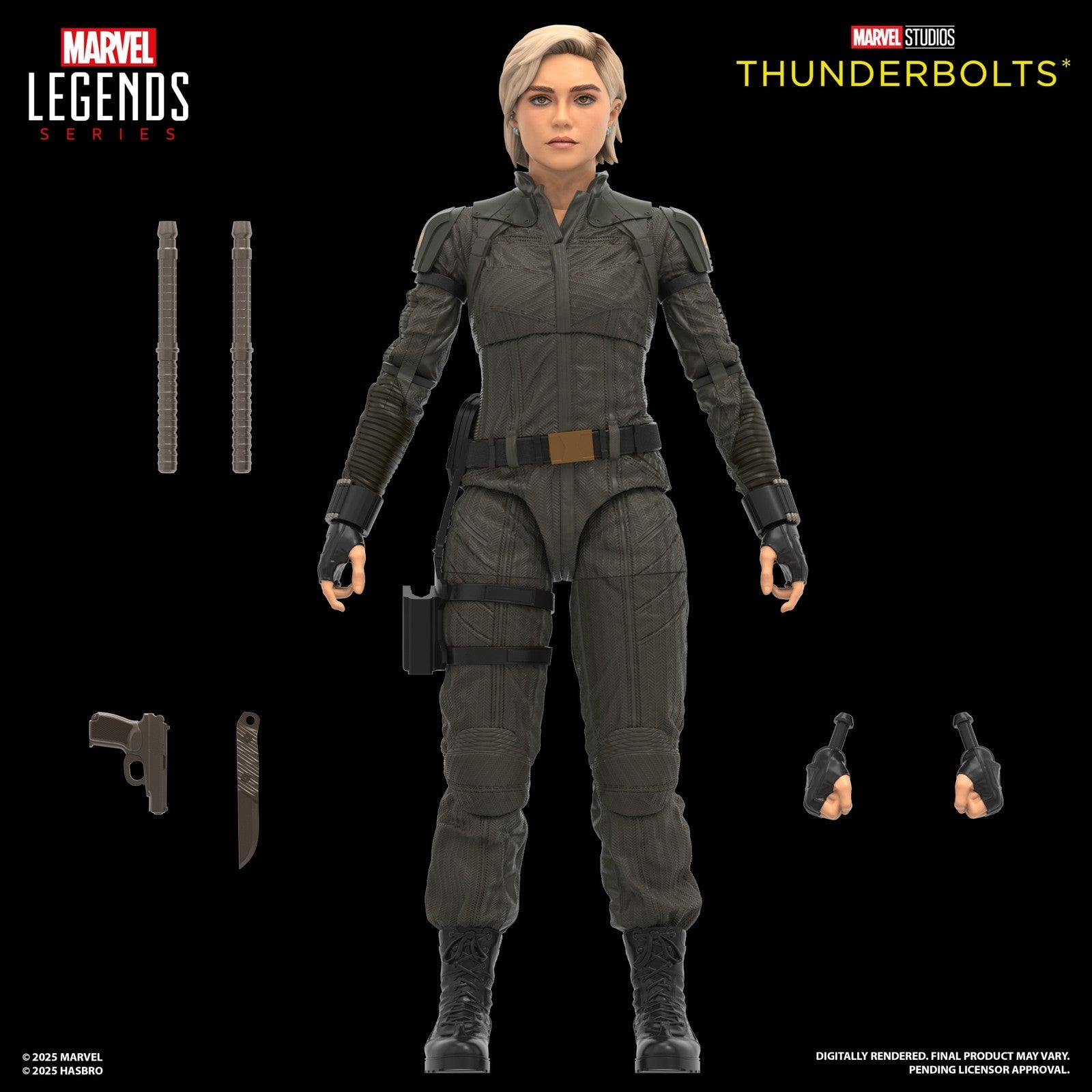 YELENA BELOVA & RED GUARDIAN PACK 2 FIGURAS 15 CM THUNDERBOLTS* MARVEL LEGENDS SERIES