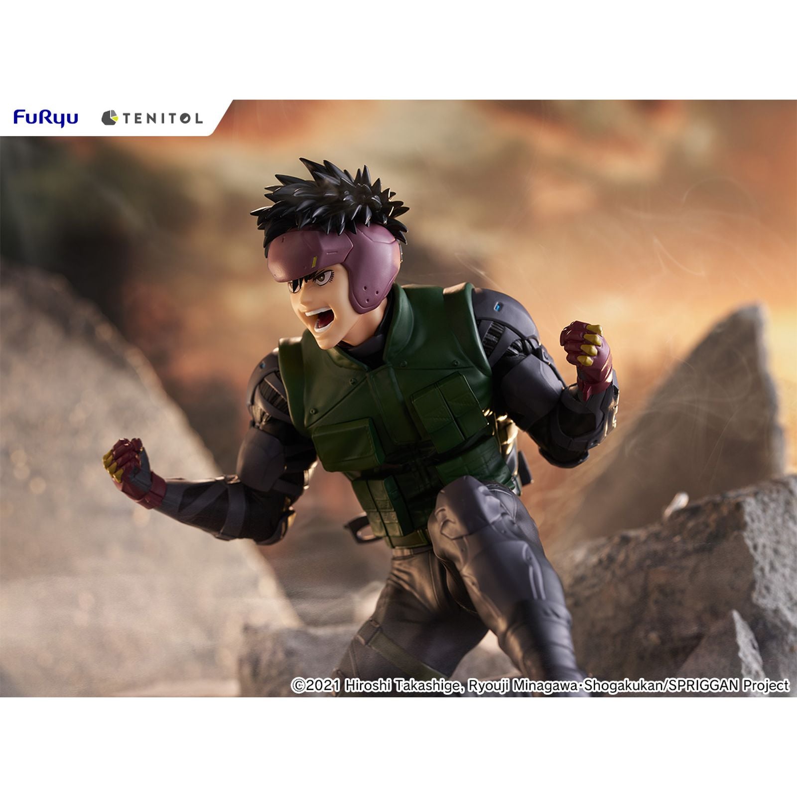 YU OMINAE FIGURA 13,5 CM SPRIGGAN TENITOL