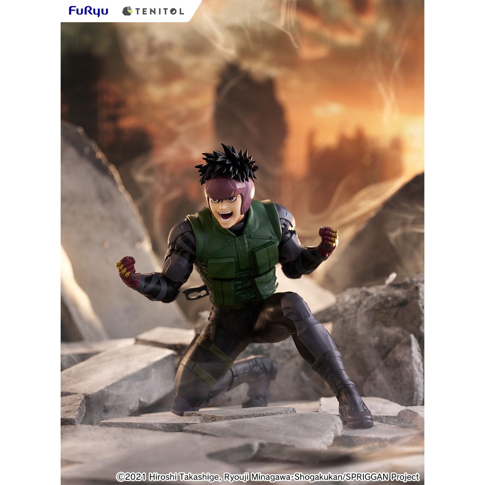 YU OMINAE FIGURA 13,5 CM SPRIGGAN TENITOL