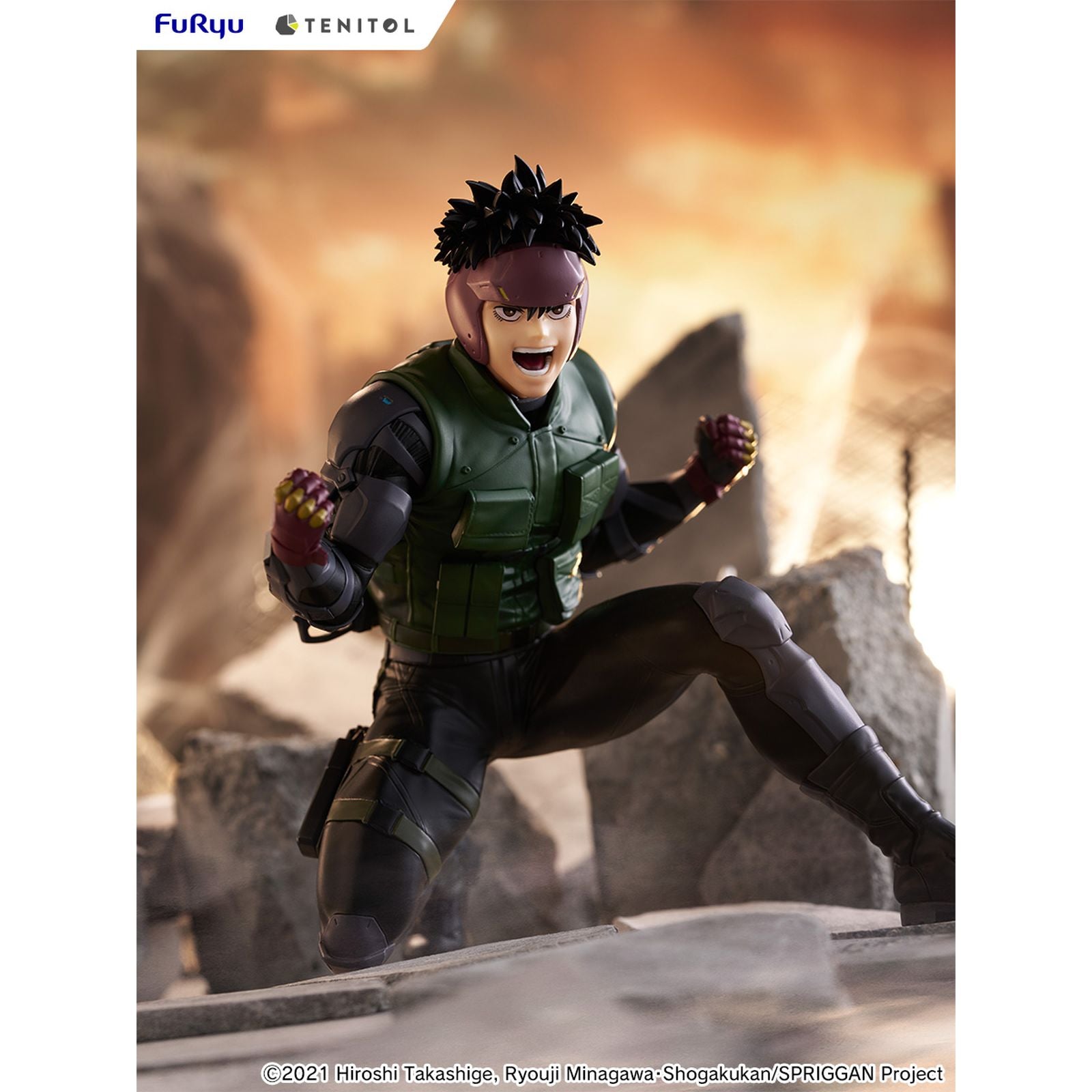 YU OMINAE FIGURA 13,5 CM SPRIGGAN TENITOL