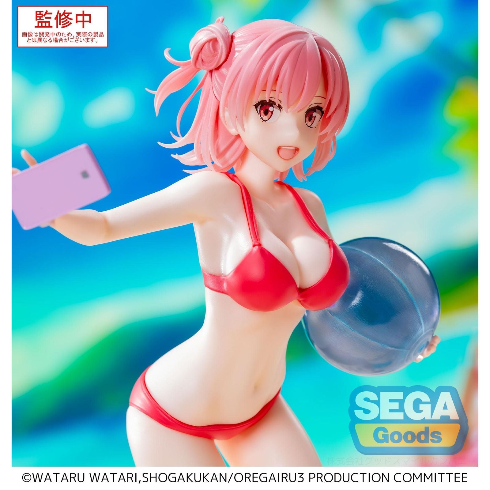 YUI YUIGAHAMA MIDSUMMER TOKYO BAY VERSION FIGURA 19 CM MY TEEN ROMANTIC COMEDY SNAFU CLIMAX LUMINASTA