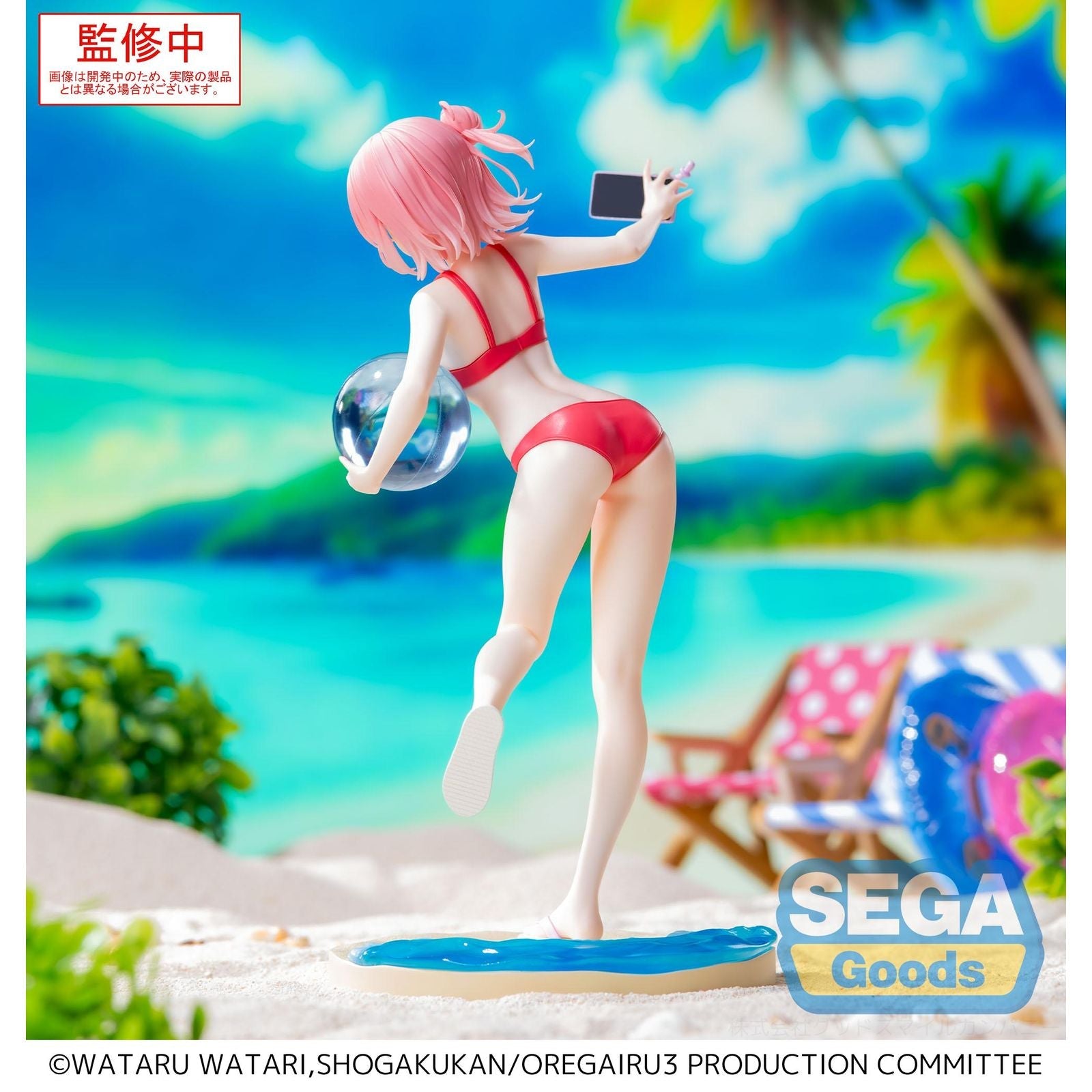 YUI YUIGAHAMA MIDSUMMER TOKYO BAY VERSION FIGURA 19 CM MY TEEN ROMANTIC COMEDY SNAFU CLIMAX LUMINASTA