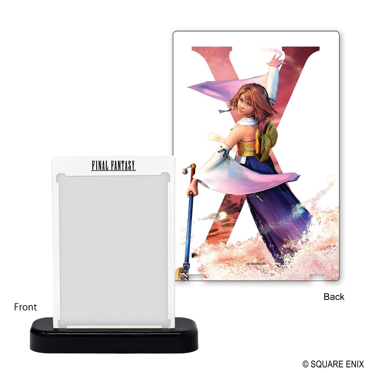 YUNA SOPORTE PARA CARTAS 11 CM FINAL FANTASY X ONE-TOUCH EDGE 