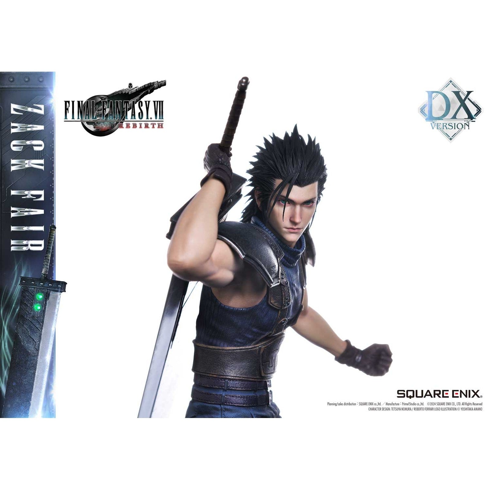 ZACK FAIR DELUXE VERSION ESTATUA 63 CM FINAL FANTASY VII REBIRTH MASTERLINE 1/4 SCALE