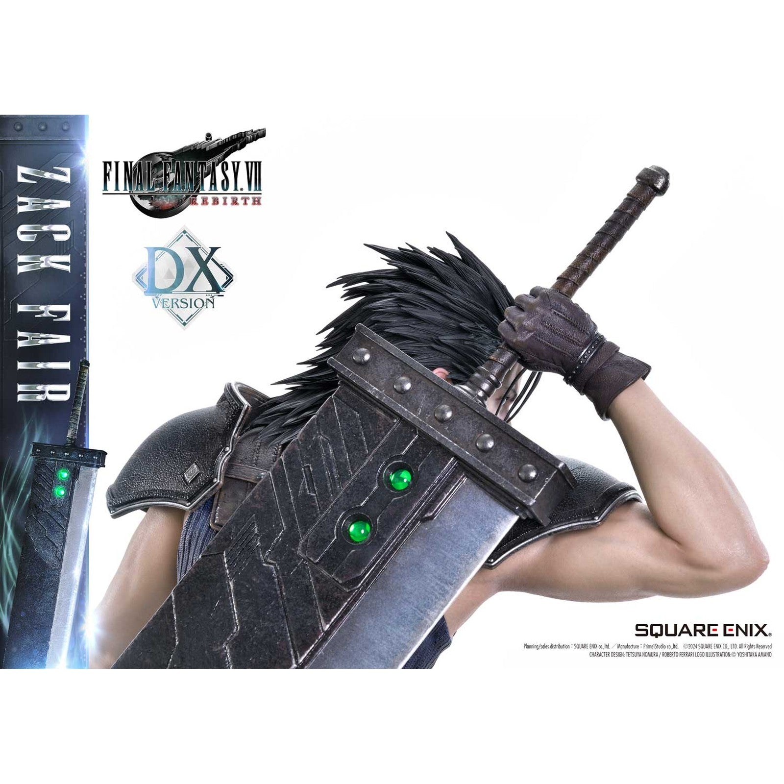 ZACK FAIR DELUXE VERSION ESTATUA 63 CM FINAL FANTASY VII REBIRTH MASTERLINE 1/4 SCALE