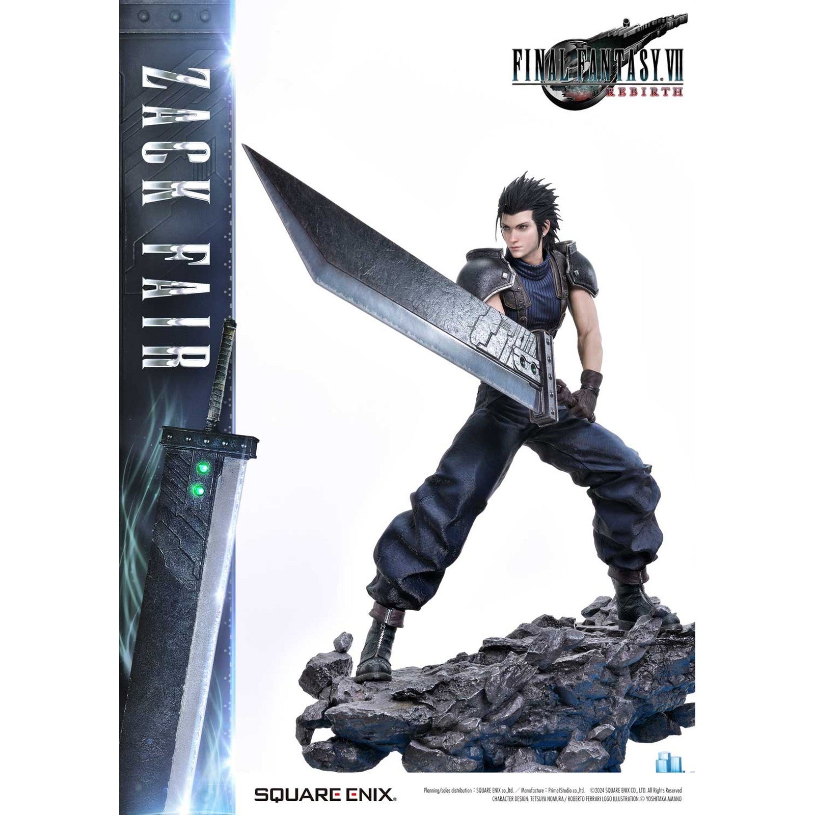 ZACK FAIR ESTATUA 63 CM FINAL FANTASY VII REBIRTH MASTERLINE 1/4 SCALE
