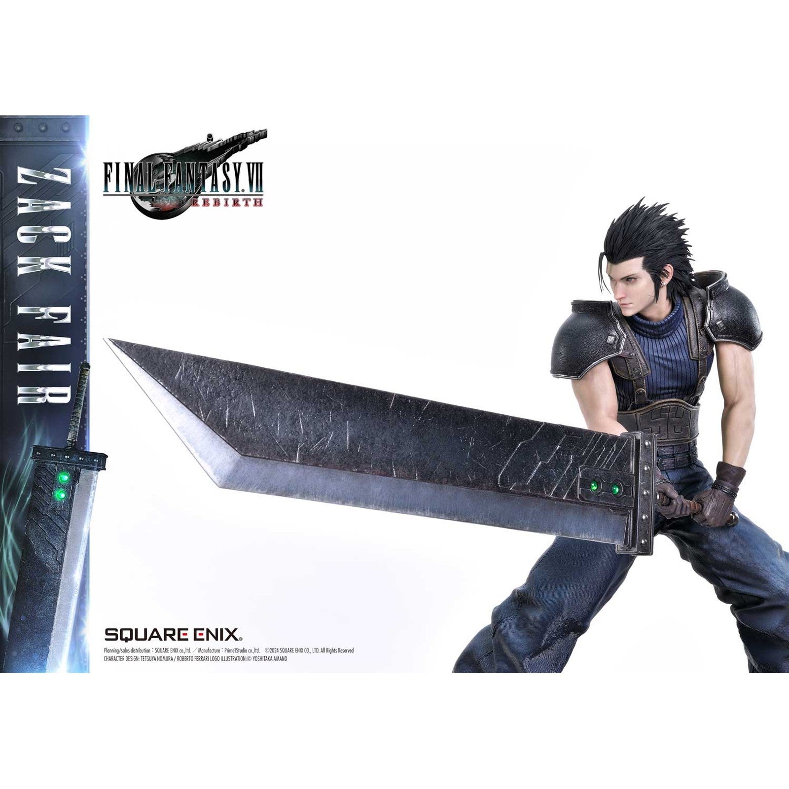 ZACK FAIR ESTATUA 63 CM FINAL FANTASY VII REBIRTH MASTERLINE 1/4 SCALE