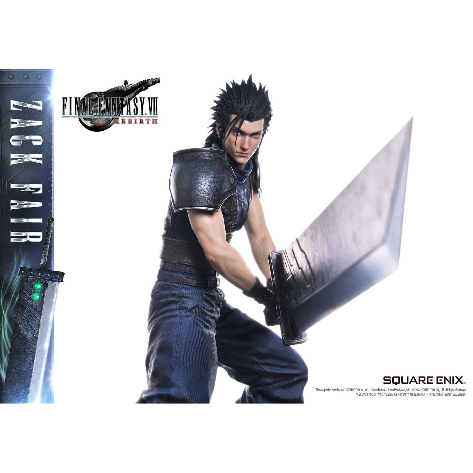 ZACK FAIR ESTATUA 63 CM FINAL FANTASY VII REBIRTH MASTERLINE 1/4 SCALE