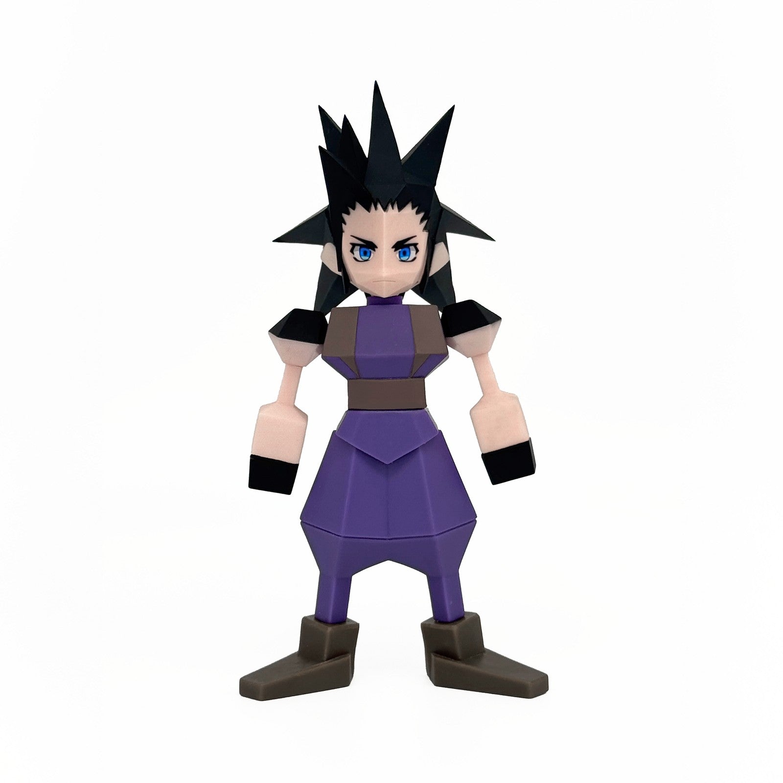 ZACK FAIR FIGURA 16 CM FINAL FANTASY VII POLYGON SOFT VINYL 
