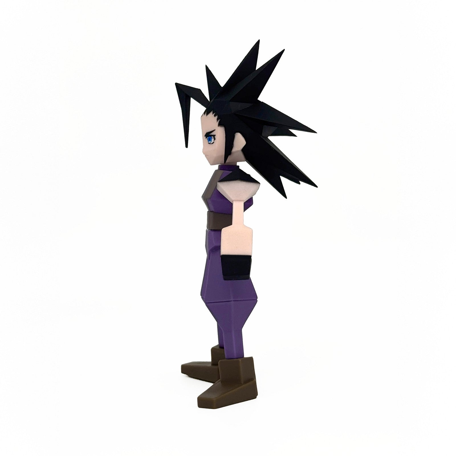 ZACK FAIR FIGURA 16 CM FINAL FANTASY VII POLYGON SOFT VINYL 