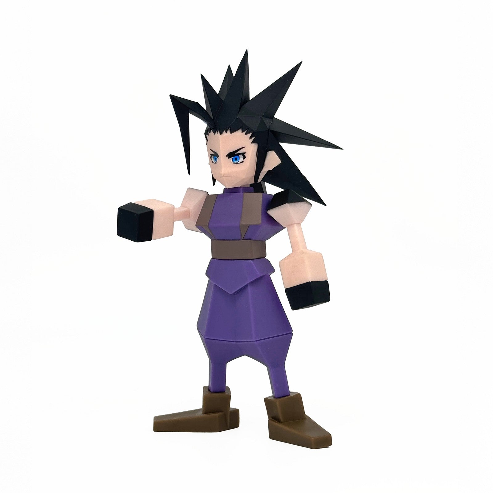 ZACK FAIR FIGURA 16 CM FINAL FANTASY VII POLYGON SOFT VINYL 