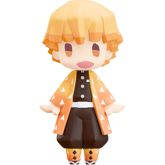 ZENITSU AGATSUMA FIGURA 10 CM DEMON SLAYER KIMETSU NO YAIBA HELLO GOOD SMILE