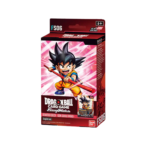 Starter Deck Display FS-06 (6 Mazos) Inglés - DBSCG Fusion World