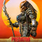 HOT TOYS - ALIEN VS PREDATOR - Figura Comic Masterpiece 1/6 Broken Tusk Predator 35 cm