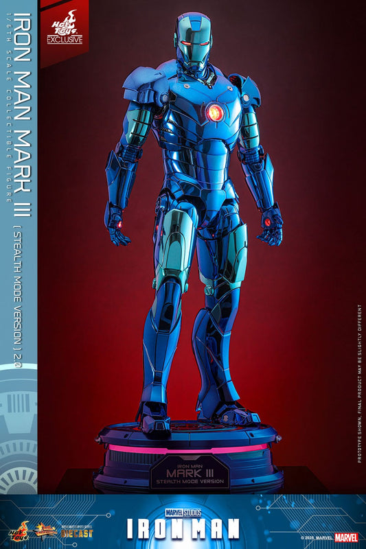 HOT TOYS - MARVEL - Figura Movie Masterpiece Diecast 1/6 Iron Man Mark III 33 cm