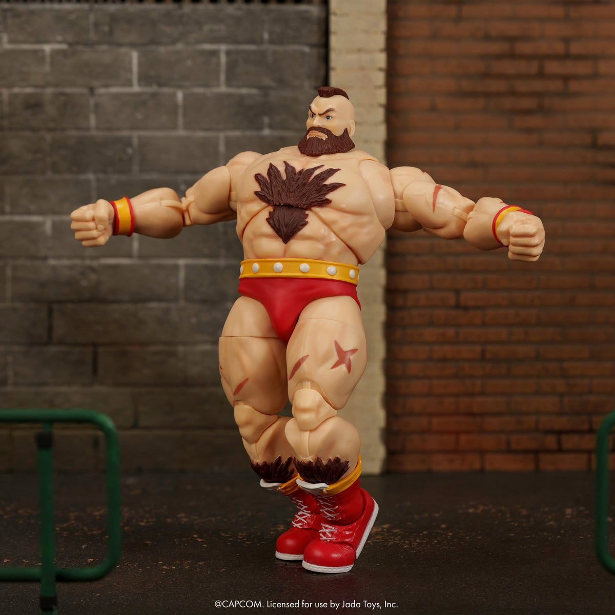 Ultra Street Fighter II: The Final Challengers Figura 1/12 Zangief 18 cm