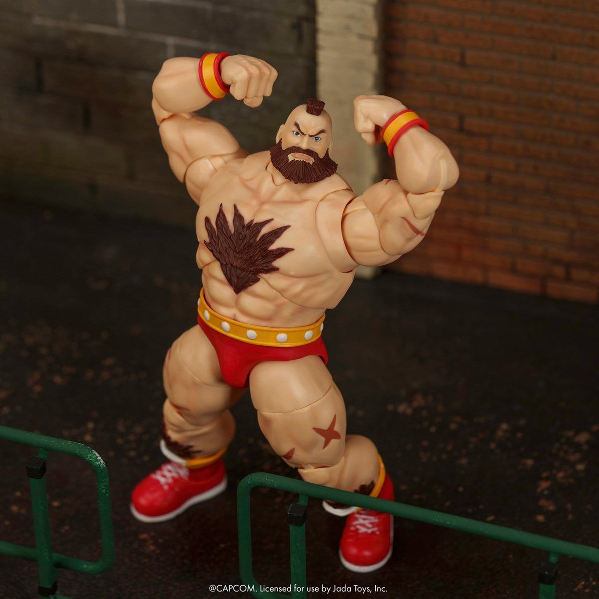 Ultra Street Fighter II: The Final Challengers Figura 1/12 Zangief 18 cm