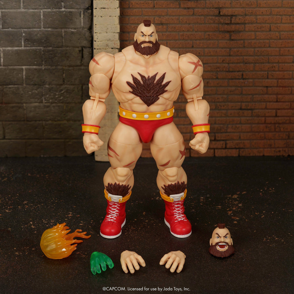 Ultra Street Fighter II: The Final Challengers Figura 1/12 Zangief 18 cm
