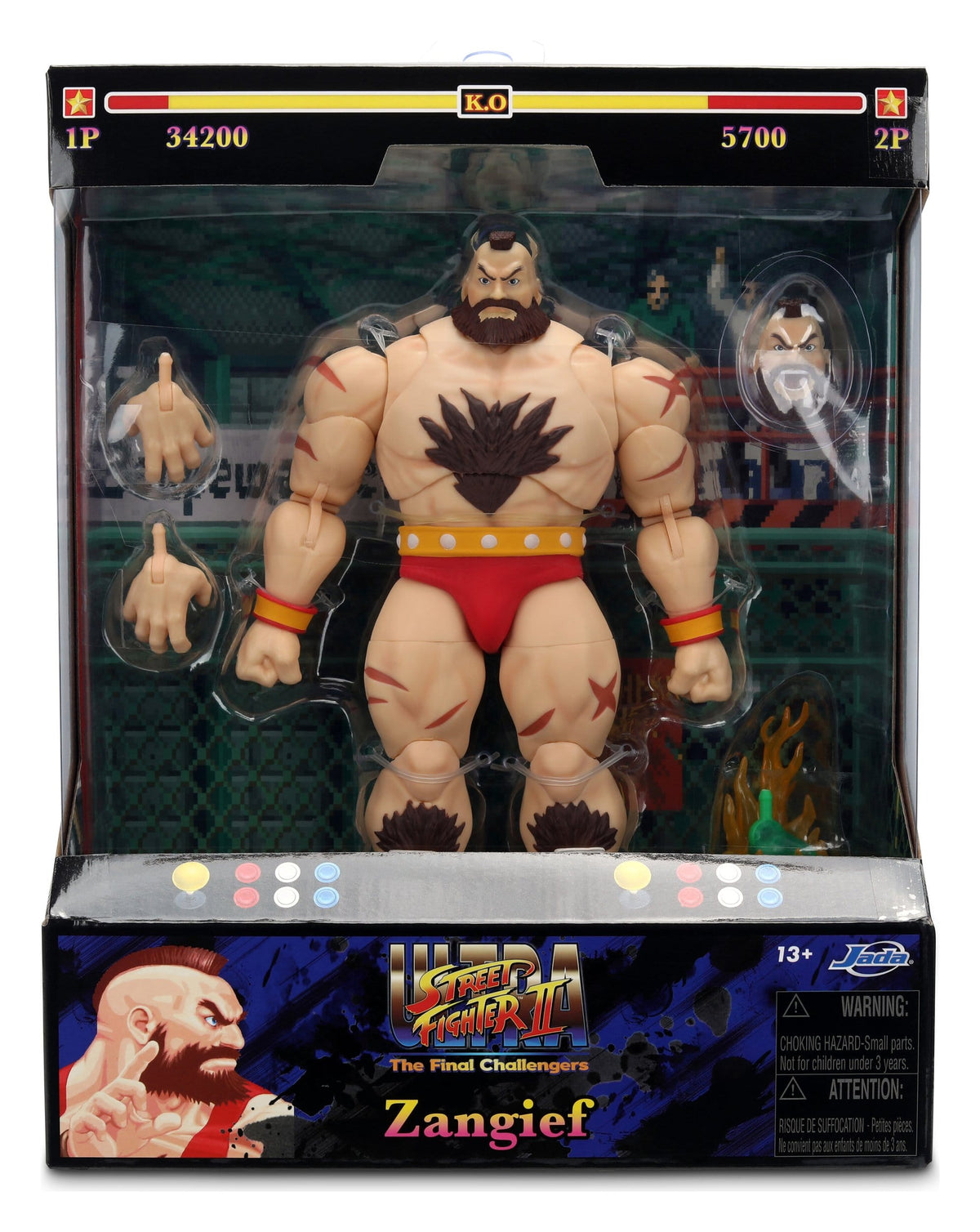 Ultra Street Fighter II: The Final Challengers Figura 1/12 Zangief 18 cm