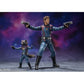 Figura tamashii nations sh figuarts guardianes de la galaxia volumen 3 star lord & rocket raccoon 2