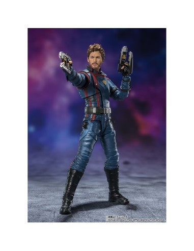 Figura tamashii nations sh figuarts guardianes de la galaxia volumen 3 star lord & rocket raccoon 2