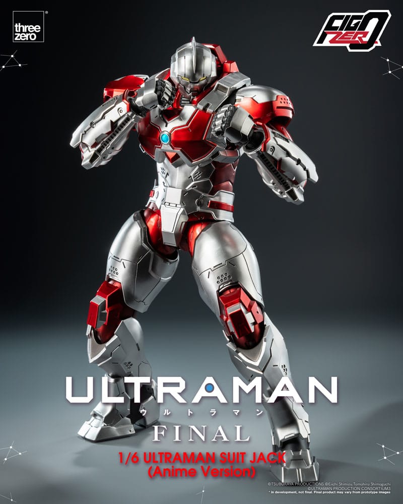 Ultraman Final Figura FigZero 1/6 1/6 Ultraman Suit Jack Anime Version 35 cm - Z POP Toys