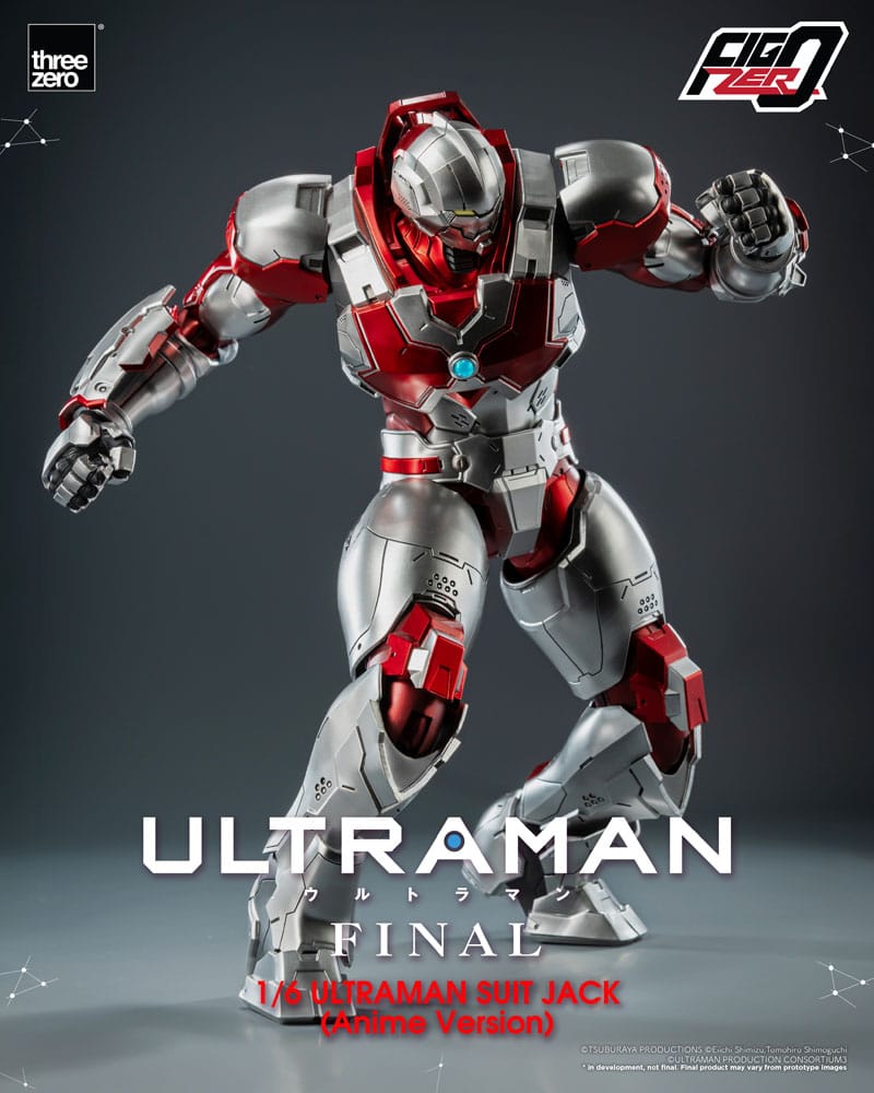 Ultraman Final Figura FigZero 1/6 1/6 Ultraman Suit Jack Anime Version 35 cm - Z POP Toys
