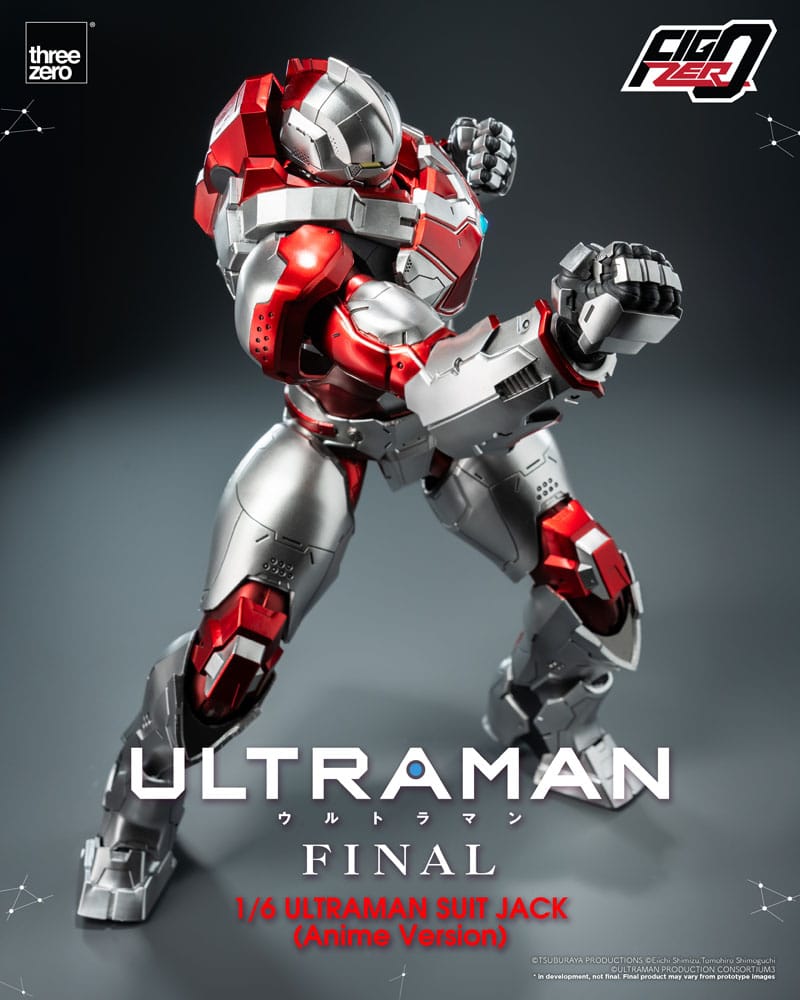 Ultraman Final Figura FigZero 1/6 1/6 Ultraman Suit Jack Anime Version 35 cm - Z POP Toys
