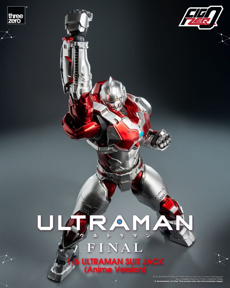 Ultraman Final Figura FigZero 1/6 1/6 Ultraman Suit Jack Anime Version 35 cm - Z POP Toys