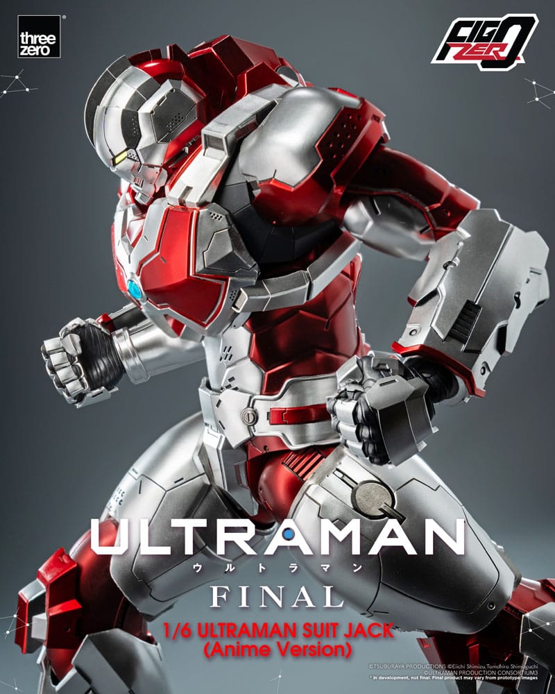 Ultraman Final Figura FigZero 1/6 1/6 Ultraman Suit Jack Anime Version 35 cm - Z POP Toys