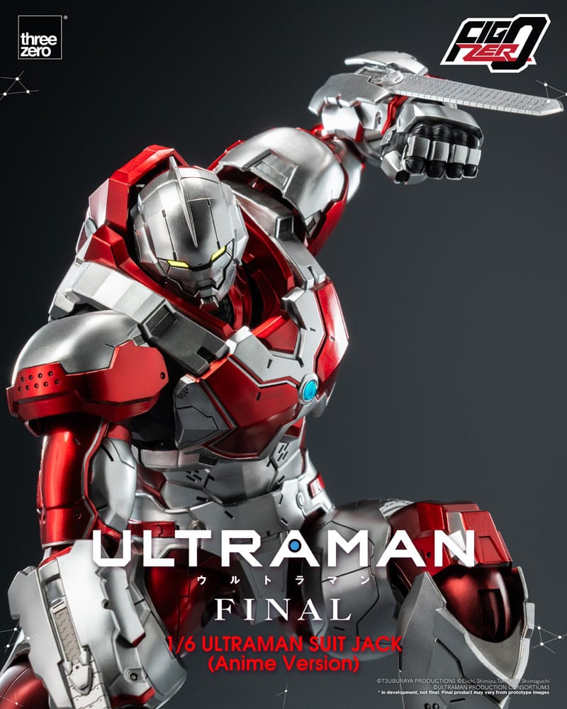 Ultraman Final Figura FigZero 1/6 1/6 Ultraman Suit Jack Anime Version 35 cm - Z POP Toys