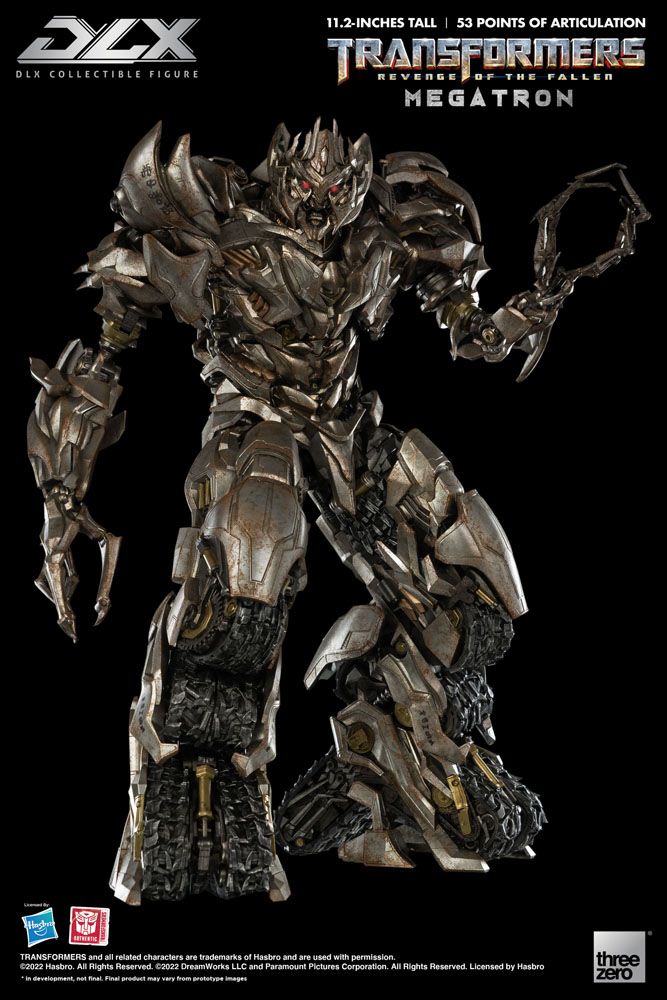 Transformers: la venganza de los caídos Figura 1/6 DLX Megatron 28 cm