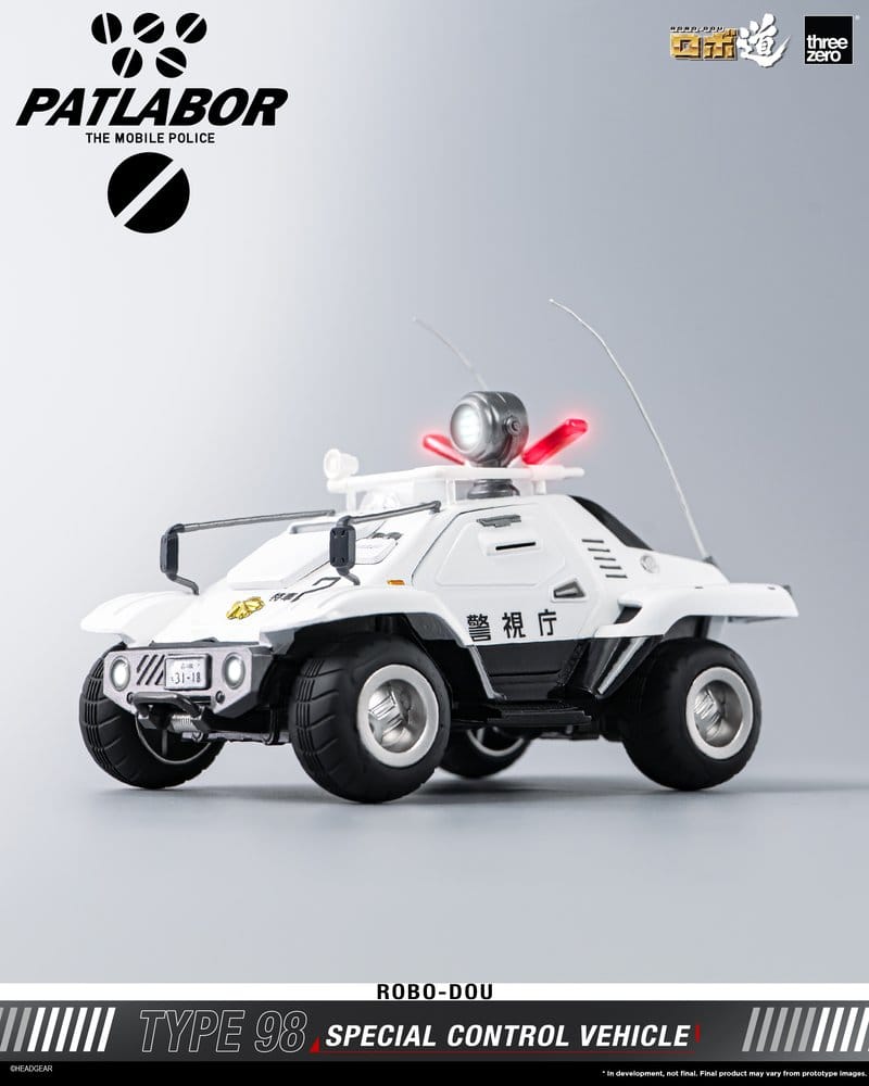 Mobile Police Patlabor ROBO-DOU Tipo 98 Vehículo de control especial 10 cm