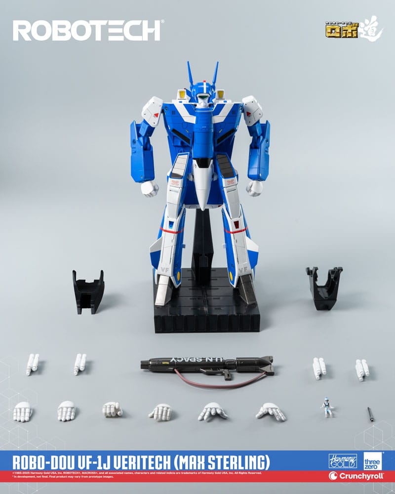 Robotech Figura ROBO-DOU VF-1J Veritech (Max Sterling) 20 cm - Z POP Toys