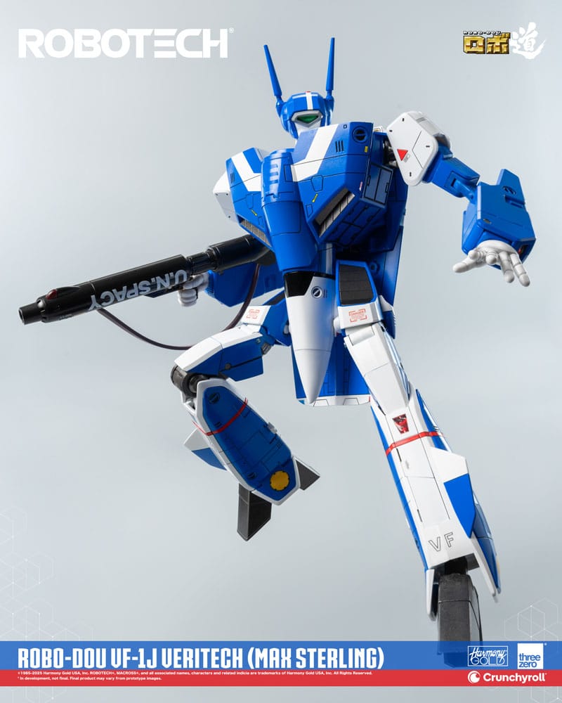 Robotech Figura ROBO-DOU VF-1J Veritech (Max Sterling) 20 cm - Z POP Toys
