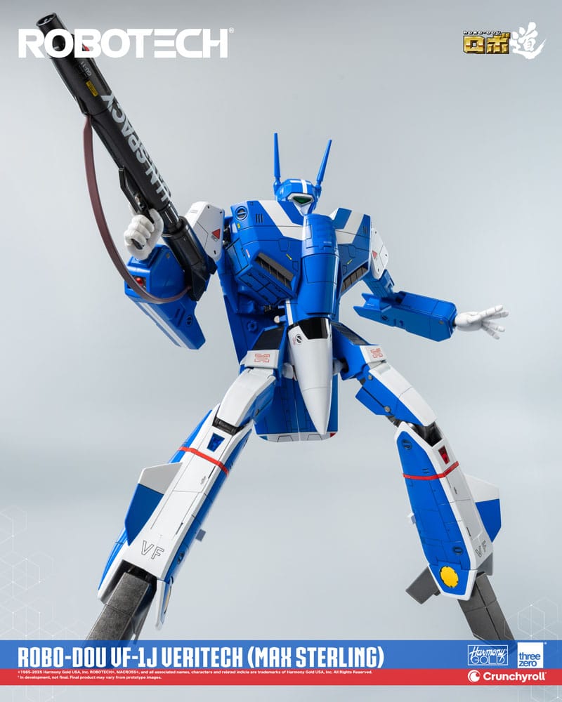 Robotech Figura ROBO-DOU VF-1J Veritech (Max Sterling) 20 cm - Z POP Toys
