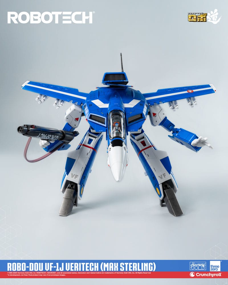 Robotech Figura ROBO-DOU VF-1J Veritech (Max Sterling) 20 cm - Z POP Toys