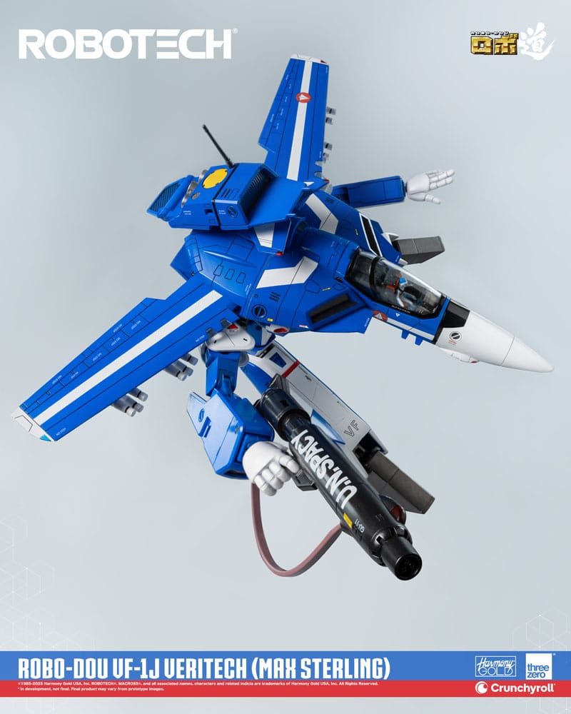 Robotech Figura ROBO-DOU VF-1J Veritech (Max Sterling) 20 cm - Z POP Toys