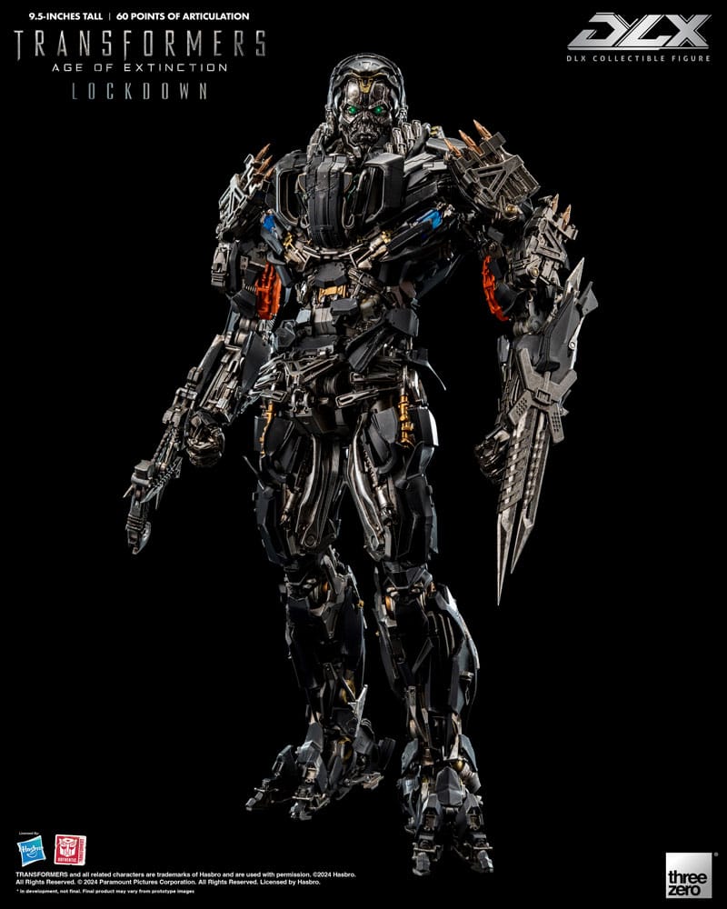 Transformers: Age of Extinction Figura 1/6 DLX Lockdown 24 cm