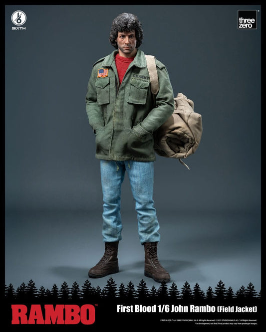 Rambo: First Blood Figura 1/6 John Rambo (Field Jacket) 31 cm - Z POP Toys