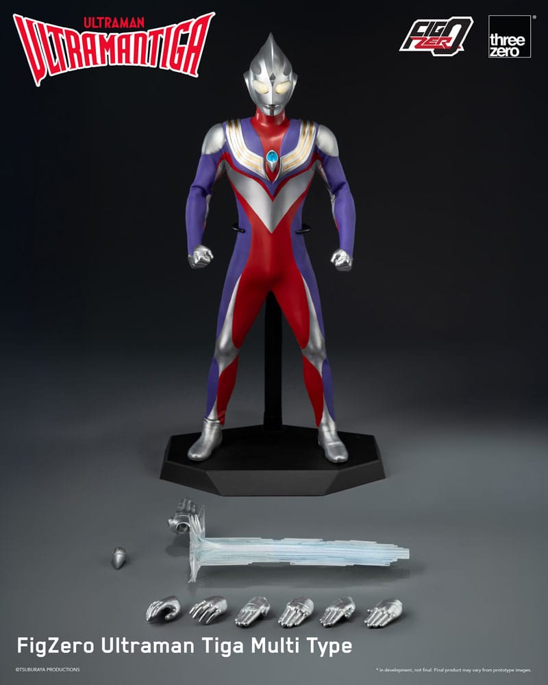 Ultraman Tiga Figura FigZero 1/6 Ultraman Tiga Multi Type 32 cm - Z POP Toys