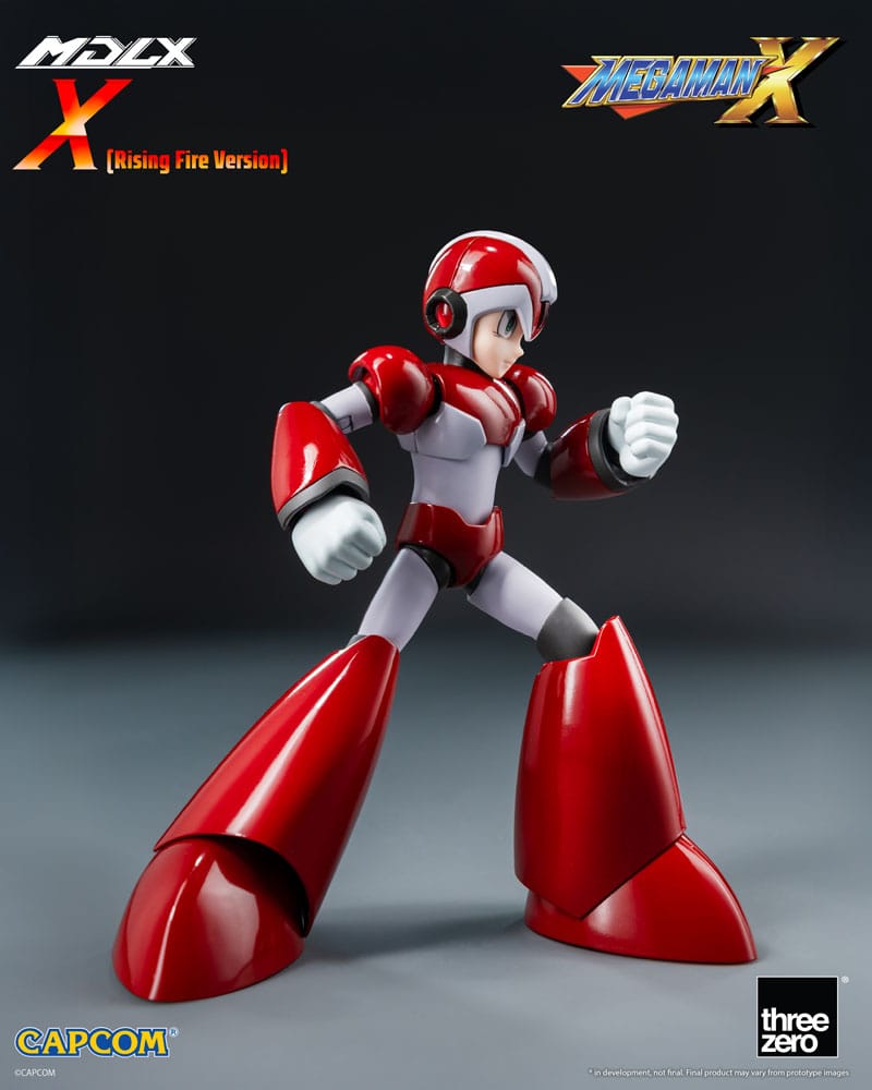 Mega Man Figura MDLX Rockman X / Mega Man X (Rising Fire Version) 12 cm - Z POP Toys