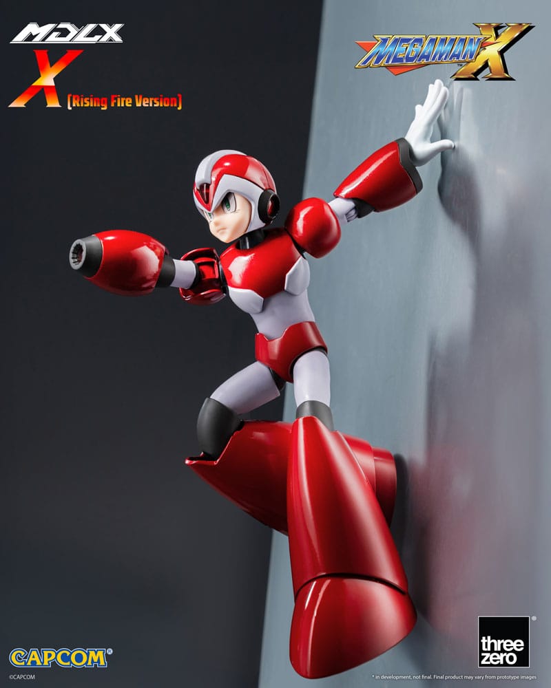 Mega Man Figura MDLX Rockman X / Mega Man X (Rising Fire Version) 12 cm - Z POP Toys