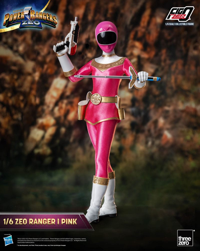 Power Rangers Zeo Figura FigZero 1/6 Ranger I Pink 30 cm