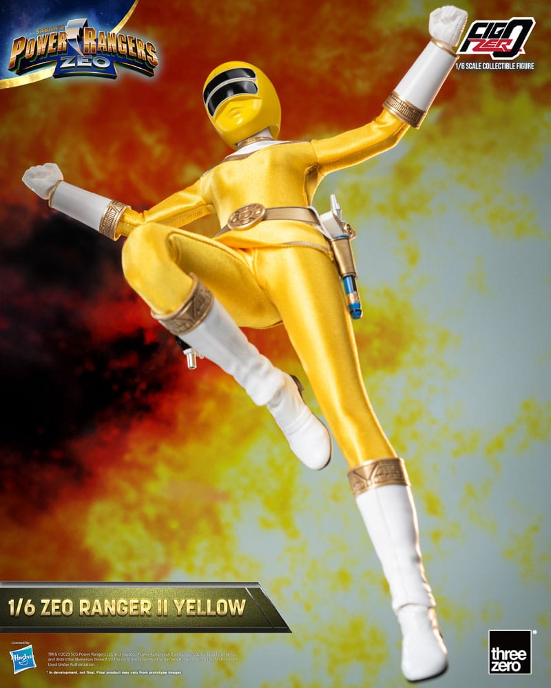 Power Rangers Zeo Figura FigZero 1/6 Ranger II Yellow 30 cm